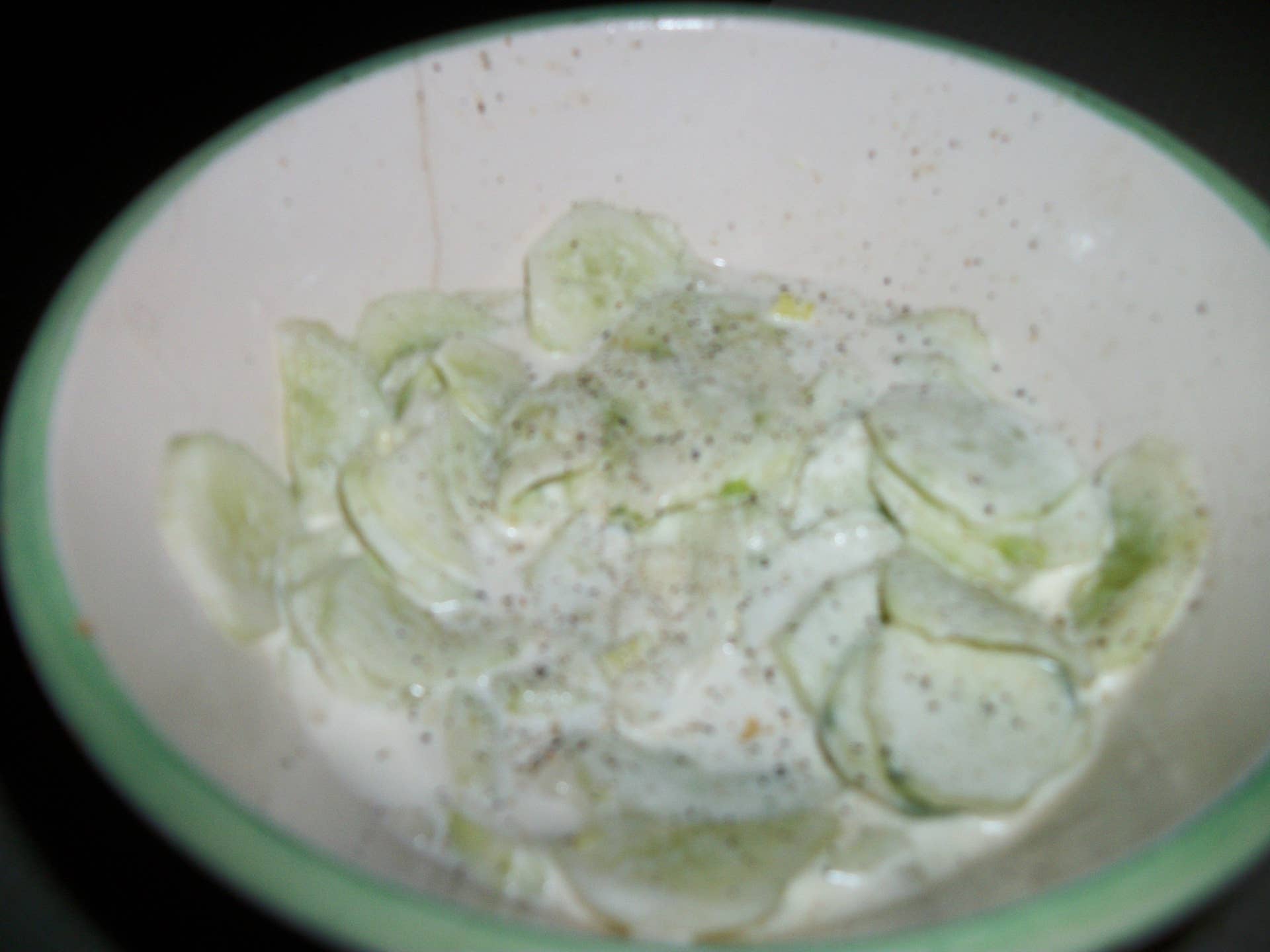 Creamy Cucumber Salad With Mayo and Vinegar Recipe - Delishably