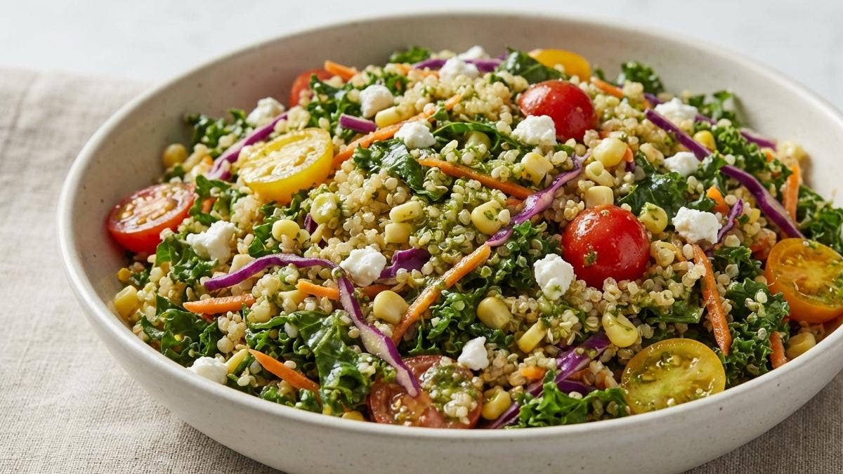 Elote Quinoa Salad With Cilantro Lime Dressing - Delishably Elote Quinoa Salad With Cilantro Lime Dressing - Delishably