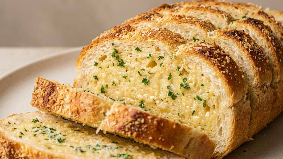 Garlic Confit Bread - Delishably