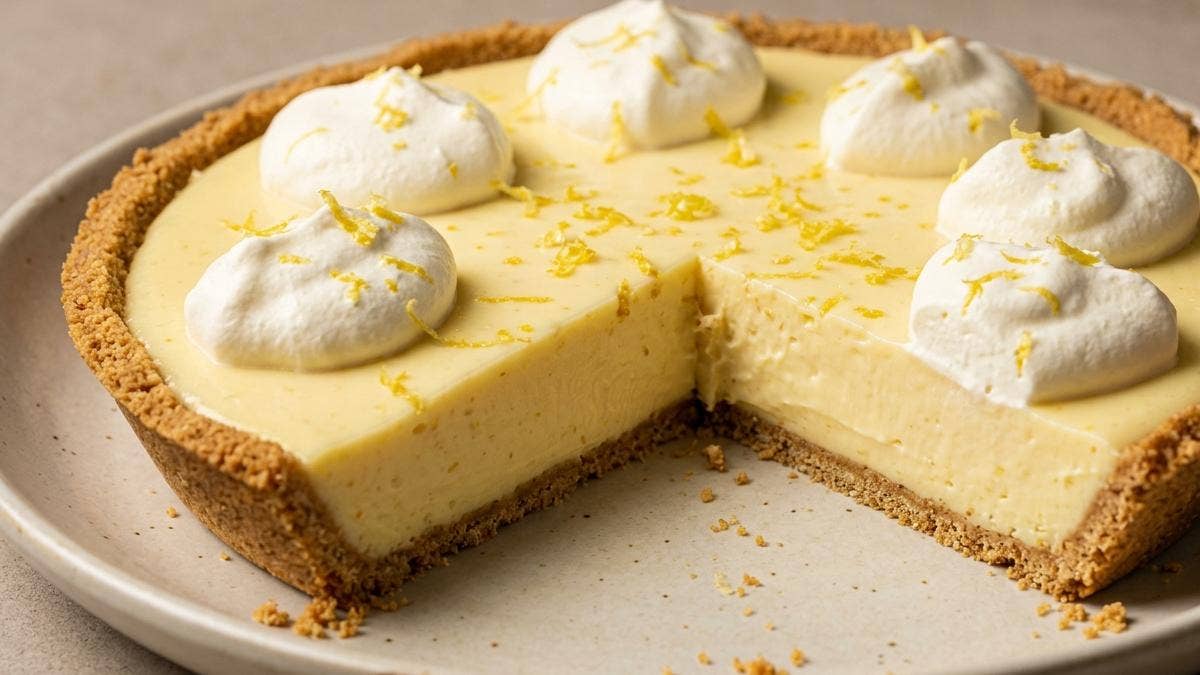 No-Bake Lemonade Pie - Delishably