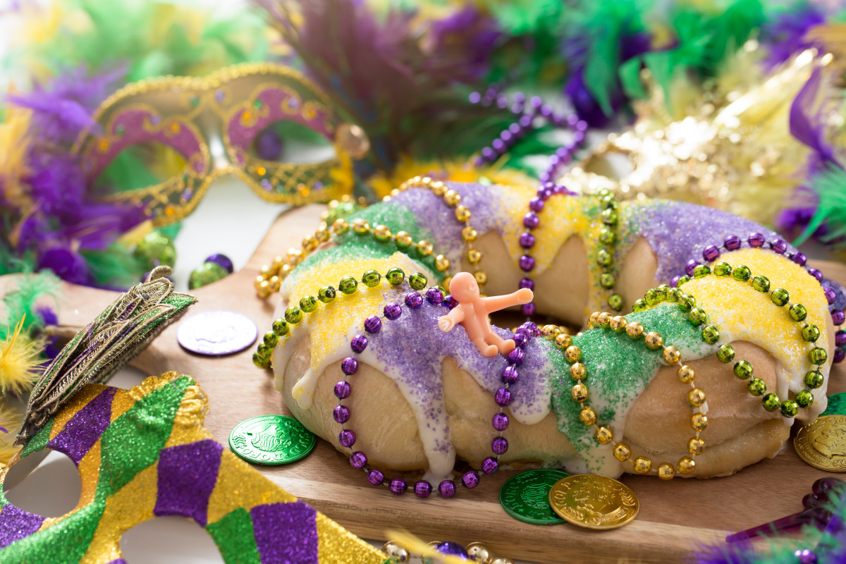 mardi gras king cake rules