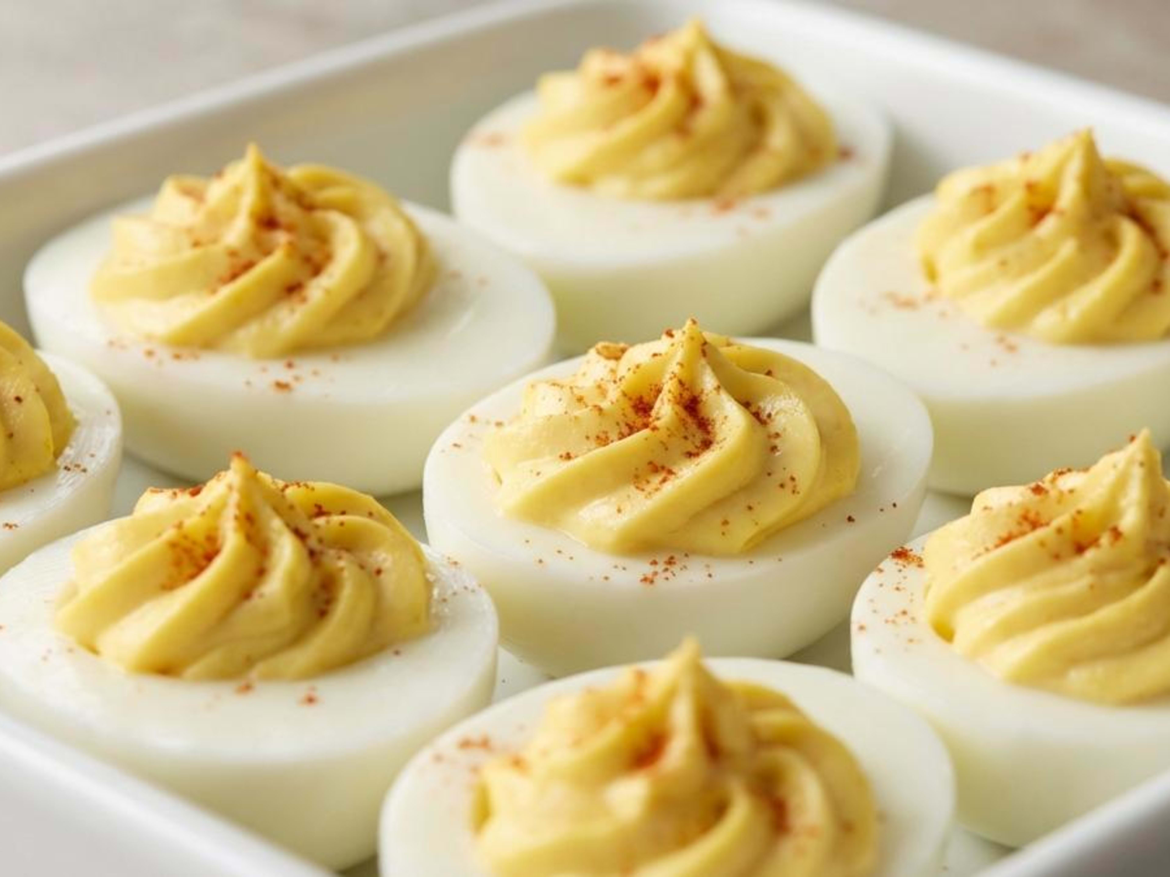 Traditional Deviled Eggs - Delishably