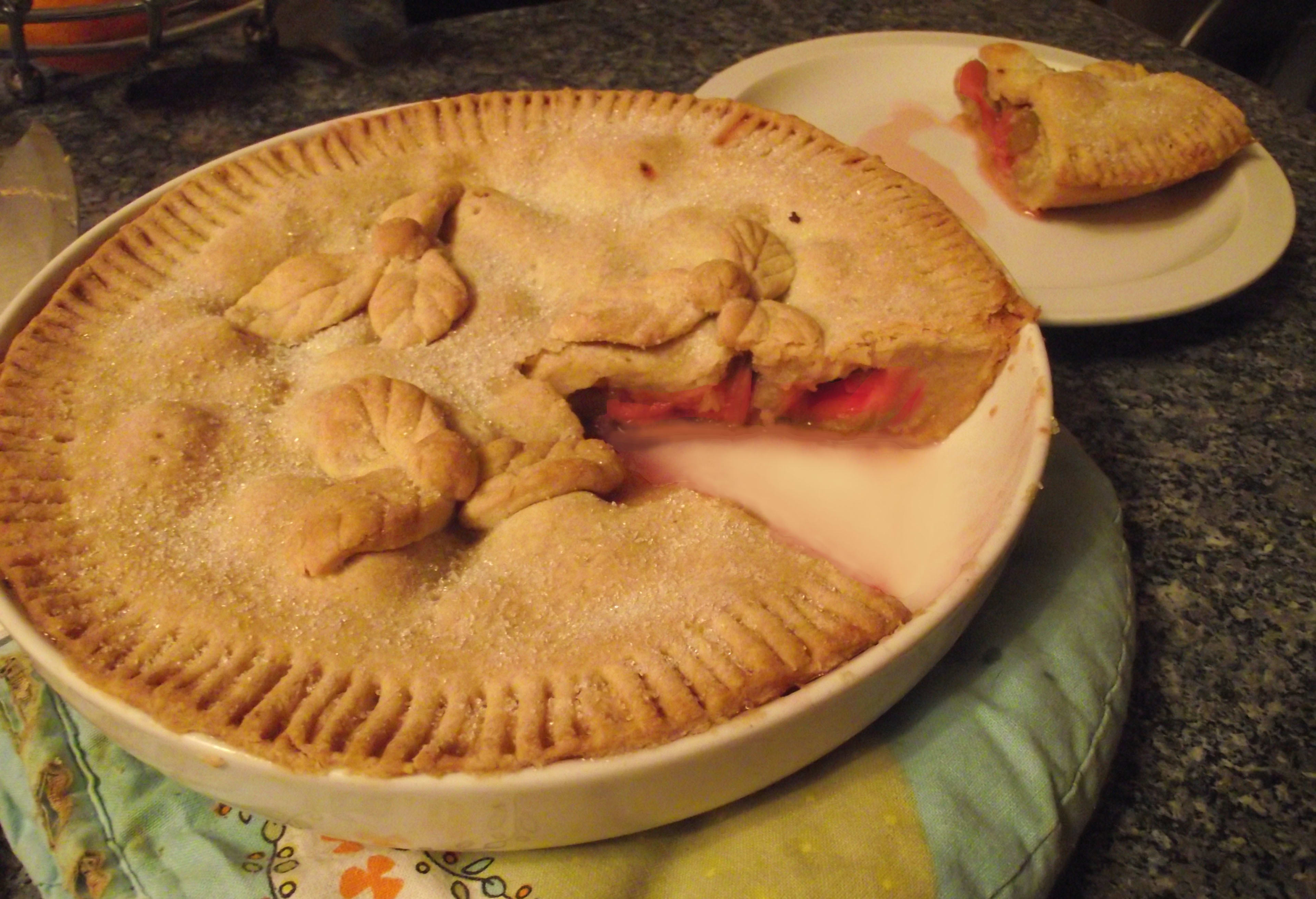 Rhubarb Tart Recipe: Homemade, Simple, Traditional Irish Tart - Delishably, image size:3840x2625
