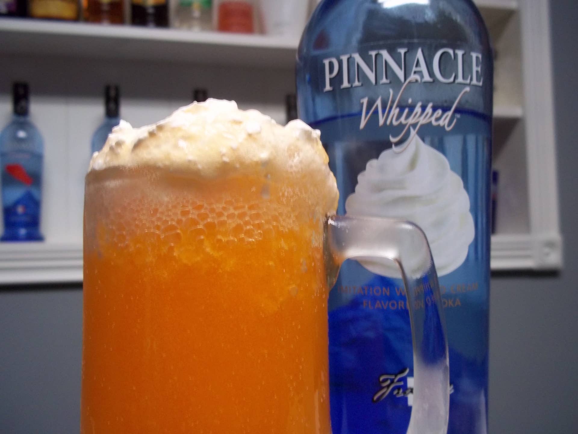 How to Make an Orange Creamsicle Cocktail With Whipped Vodka - Delishably