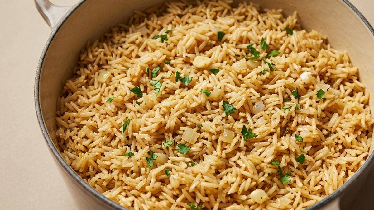 Basmati Rice Pilaf - Delishably