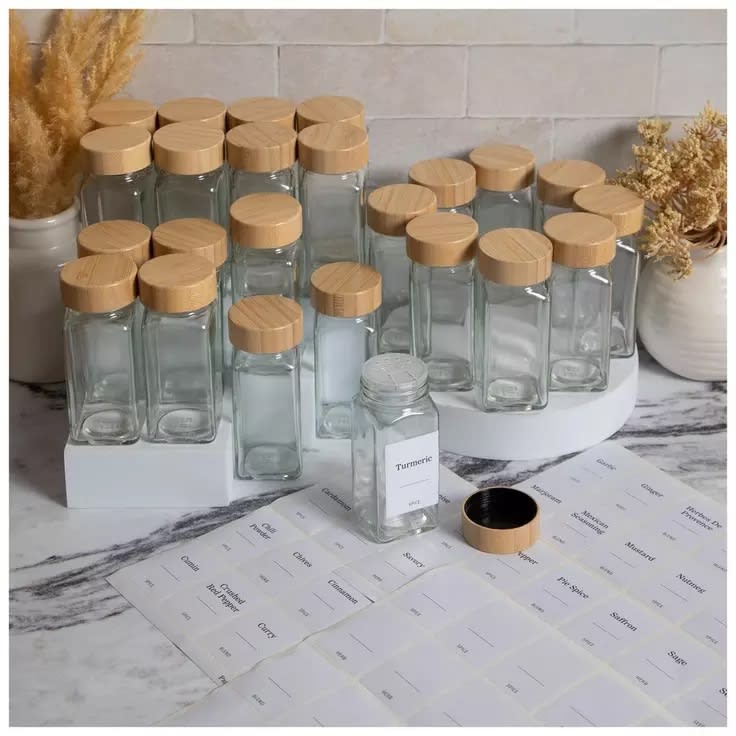 Hobby Lobby Glass Spice Jars